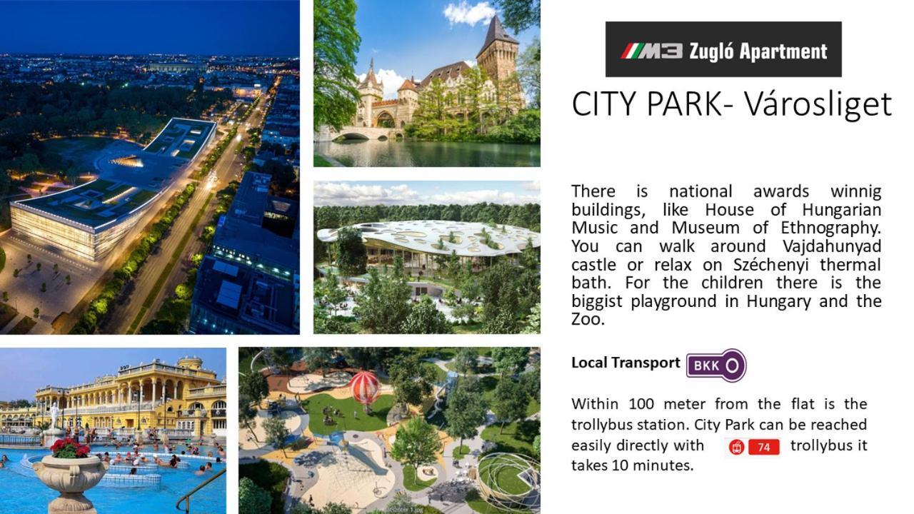 M3 Zuglo Apartment Будапеща Екстериор снимка